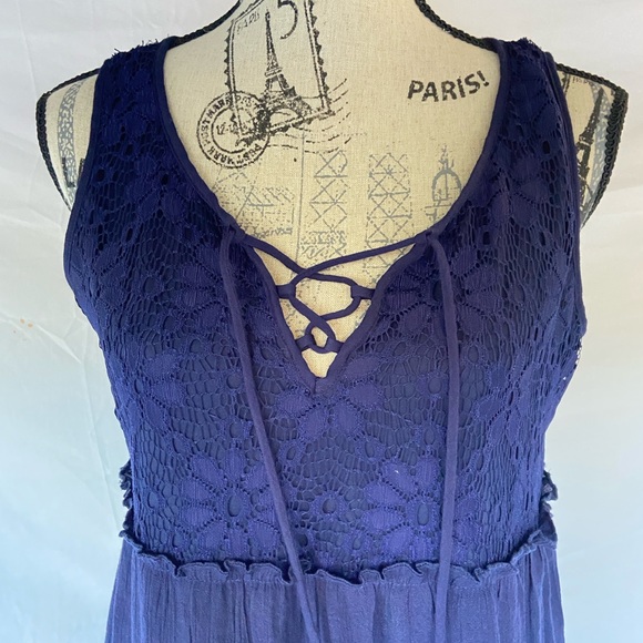 Collection B Deep Blue Top - Picture 3 of 5